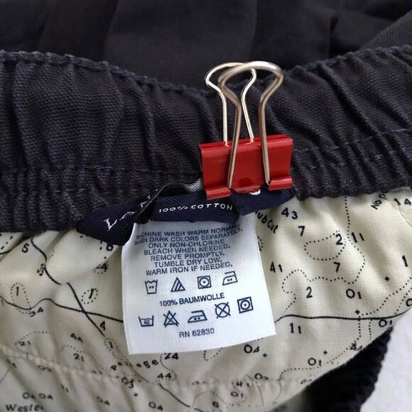 Lands' End NWOT Navy Shorts Men L (36-38) - Picture 11 of 11